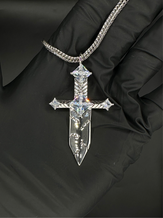 DIAMOND DAGGER PENDANT