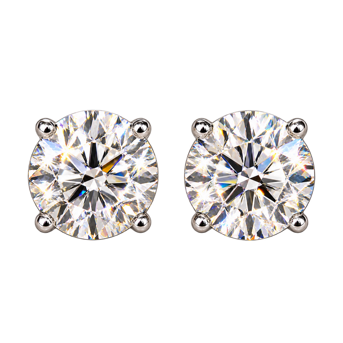 Essential Round Stud Earrings