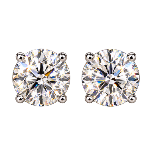 Essential Round Stud Earrings